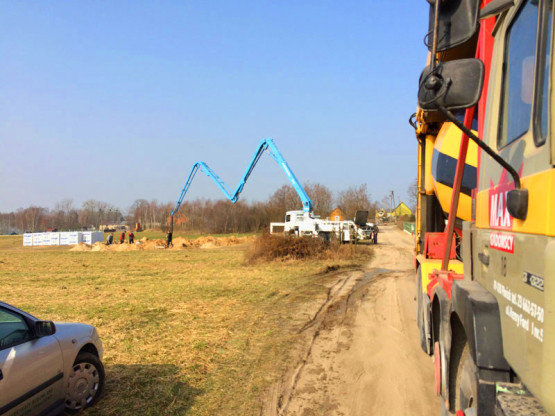 Zalewanie fundamentów