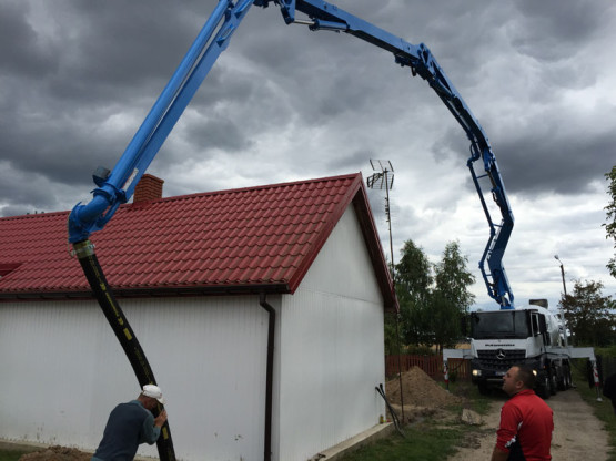 Zalewanie fundamentów